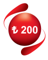 TL Çeki 200 TL